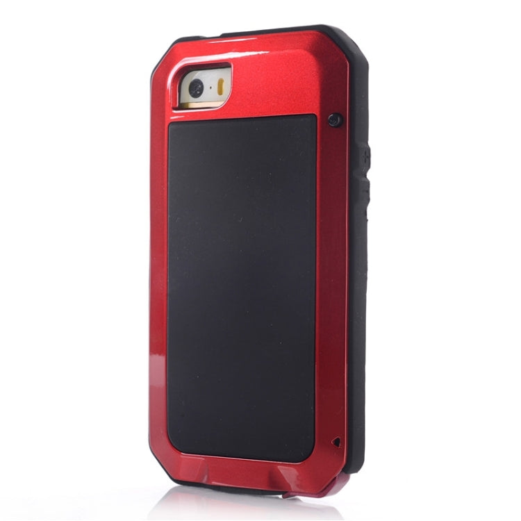 Waterproof Dustproof Shockproof Metal Armour Protective Case for iPhone 5S