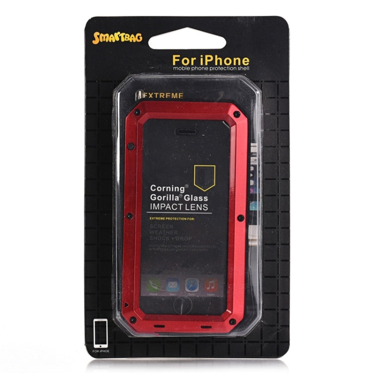 Waterproof Dustproof Shockproof Metal Armour Protective Case for iPhone 5S