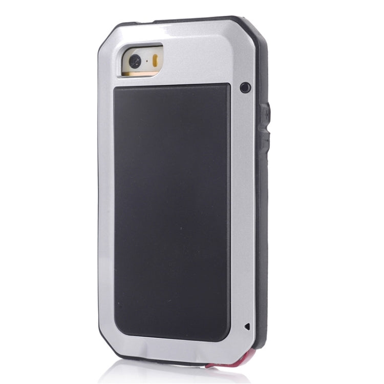 Waterproof Dustproof Shockproof Metal Armour Protective Case for iPhone 5S