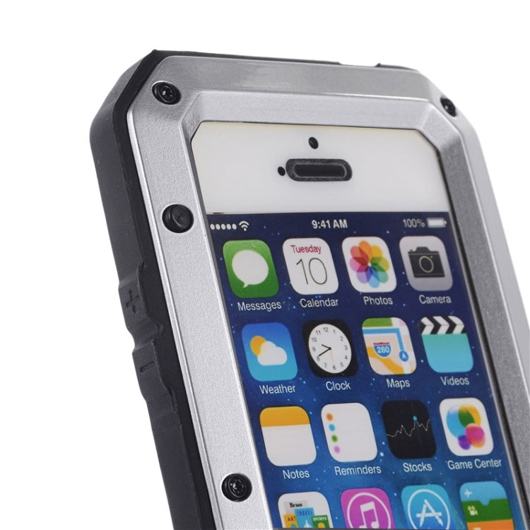Waterproof Dustproof Shockproof Metal Armour Protective Case for iPhone 5S