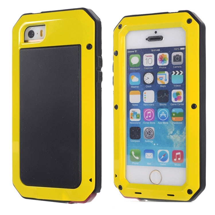 Waterproof Dustproof Shockproof Metal Armour Protective Case for iPhone 5S