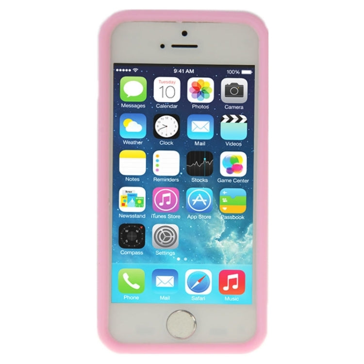 Stereoscopic Bowknot Silicone Protective Case for iPhone 5 & 5s & SE