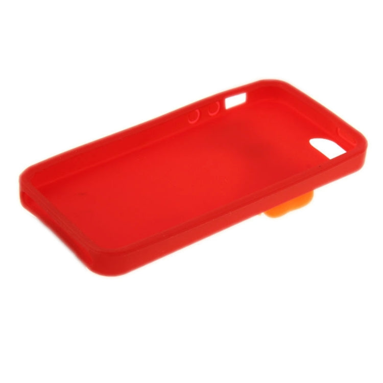 Stereoscopic Bowknot Silicone Protective Case for iPhone 5 & 5s & SE