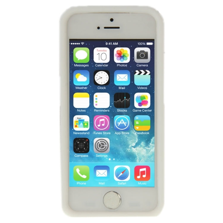 Stereoscopic Bowknot Silicone Protective Case for iPhone 5 & 5s & SE