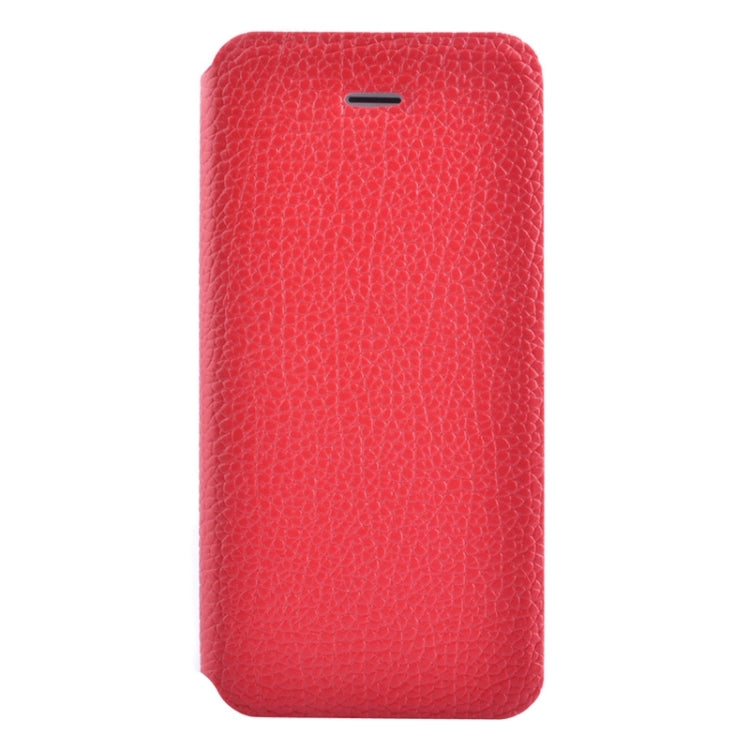 Litchi Texture Flip Leather Case with Holder & Card Slot for iPhone 5 & 5s & SE & SE
