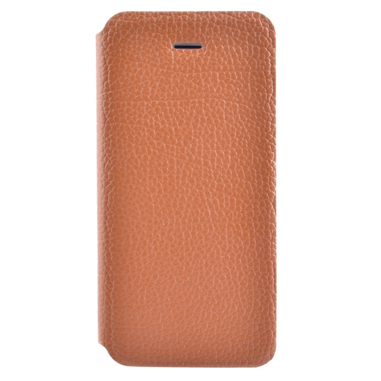 Litchi Texture Flip Leather Case with Holder & Card Slot for iPhone 5 & 5s & SE & SE
