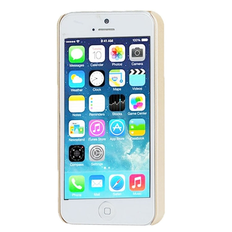 Cross Pattern Frosted Paste Skin PC Protective Case for iPhone 5 & 5s & SE