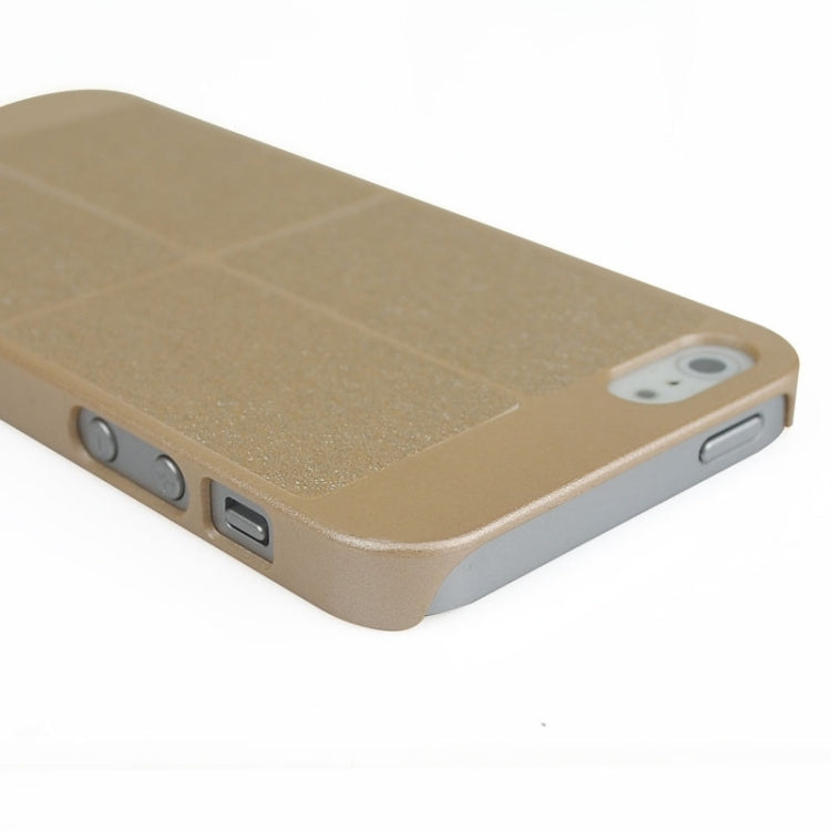 Cross Pattern Frosted Paste Skin PC Protective Case for iPhone 5 & 5s & SE