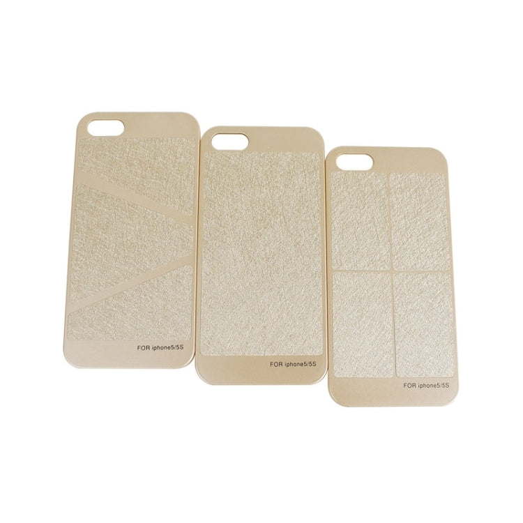 Cross Pattern Frosted Paste Skin PC Protective Case for iPhone 5 & 5s & SE