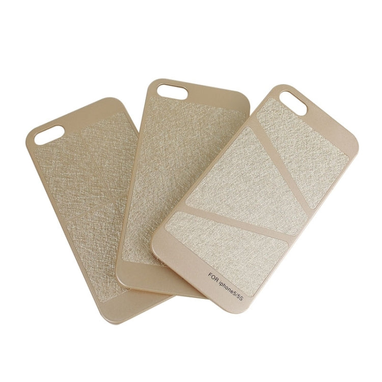 Cross Pattern Frosted Paste Skin PC Protective Case for iPhone 5 & 5s & SE