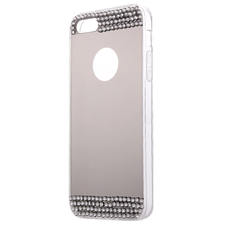 Diamond Encrusted Mirror TPU Protective Case for iPhone 5 & 5s & SE