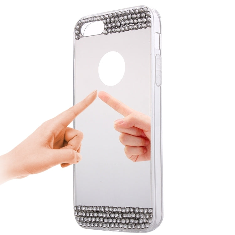Diamond Encrusted Mirror TPU Protective Case for iPhone 5 & 5s & SE
