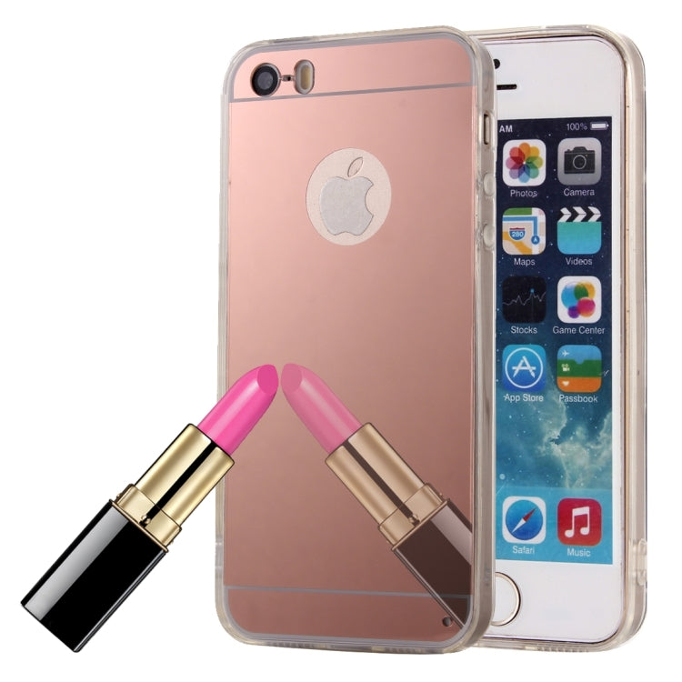 Electroplating Mirror TPU Protective Case for iPhone 5