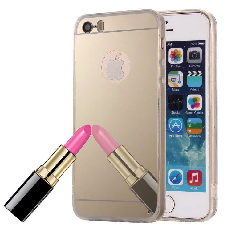 Electroplating Mirror TPU Protective Case for iPhone 5