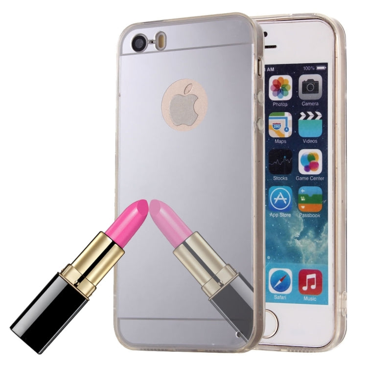 Electroplating Mirror TPU Protective Case for iPhone 5