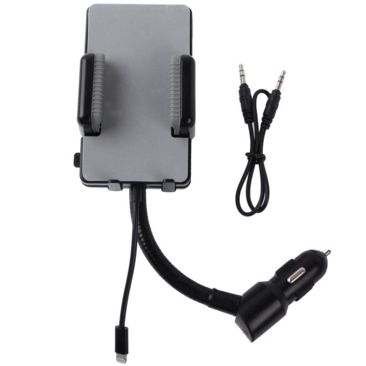 3 in 1 (Universal All Channel FM Transmitter + Car Charger + Hands Free) Kit, For iPhone, Galaxy, Huawei, Xiaomi, LG, HTC and Other Smart Phones(Black)