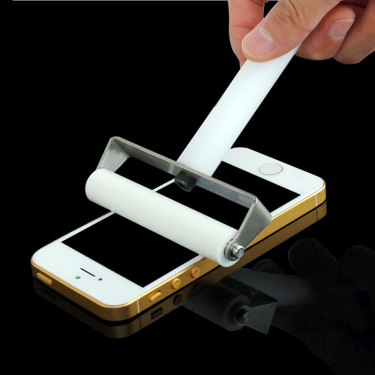 6cm Manual Dust Remove Silicone Roller for iPhone 5 & 5C & 5S / Galaxy S IV mini / i9190 / i9192(White)