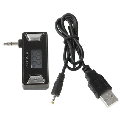 3.5mm Jack FM Transmitter, For iPhone, Galaxy, Huawei, Xiaomi, LG, HTC and Other Smart Phones