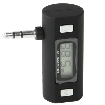 3.5mm Jack FM Transmitter for iPhone 5 / iPhone 4 & 4S / Samsung / HTC / Nokia / Other Audio Devices with 3.5mm Jack