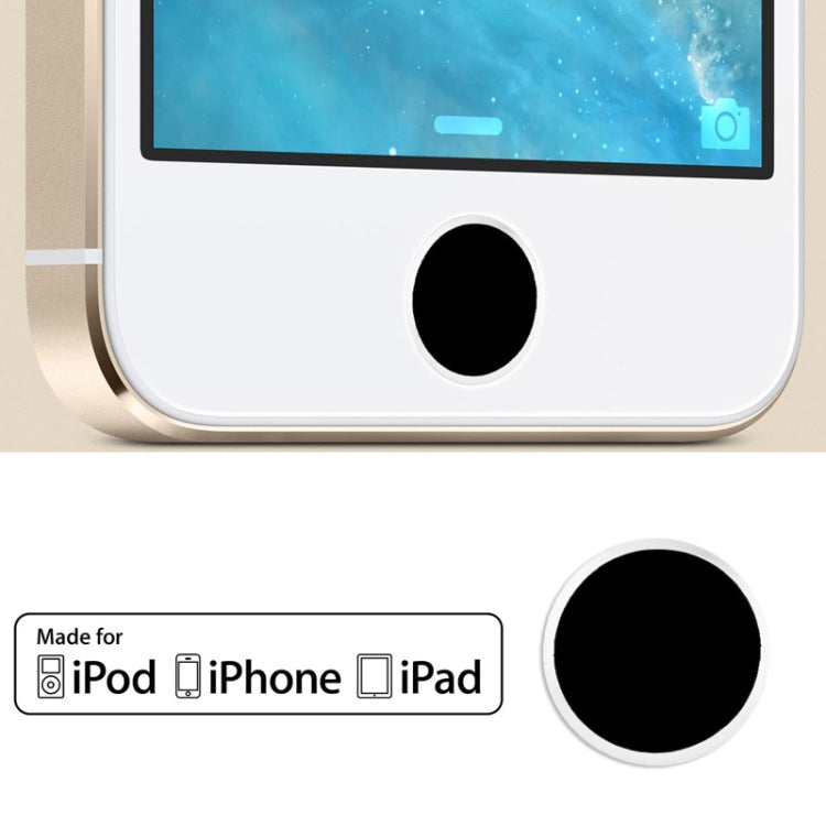 Decorated Aluminum Home Button Sticker for iPhone 6 & 6 Plus / iPhone 5 & 5C & 5S, iPad Air / iPad mini Retina, iPod touch 5