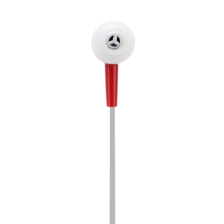 3.5mm Super Bass Earphone, Length: 1m(Red)