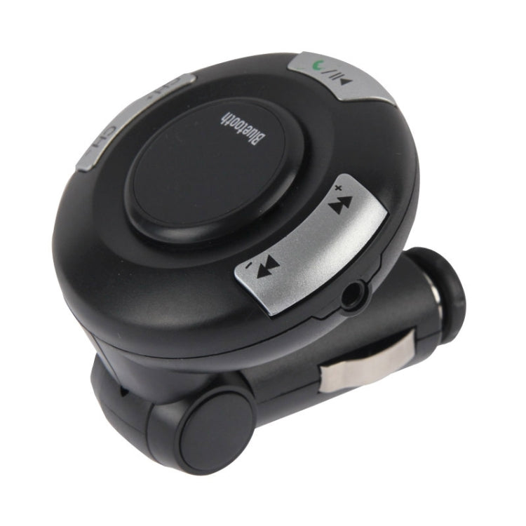 MP3 Player Bluetooth Handsfree FM Transmitter, Support TF Card and USB Port(Black)