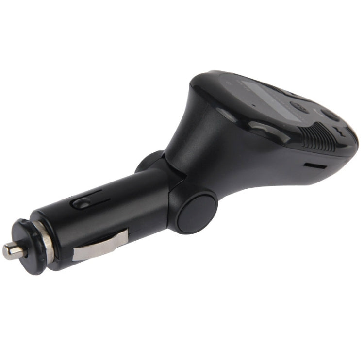 MP3 Player Bluetooth Handsfree FM Transmitter, Support TF / SD Card and USB Port(Black)