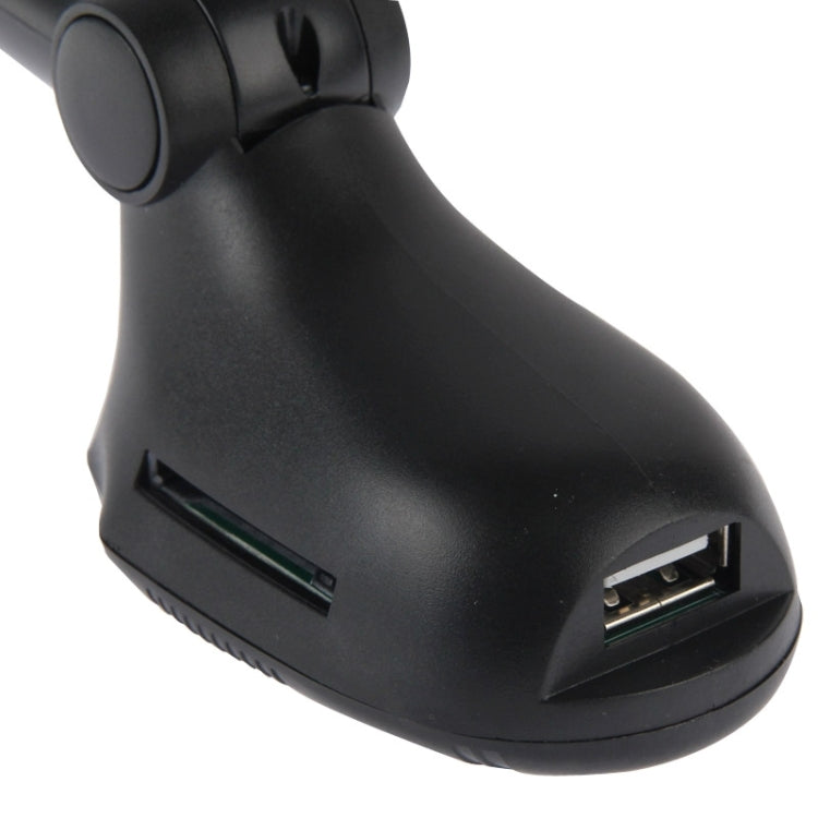 MP3 Player Bluetooth Handsfree FM Transmitter, Support TF / SD Card and USB Port(Black)