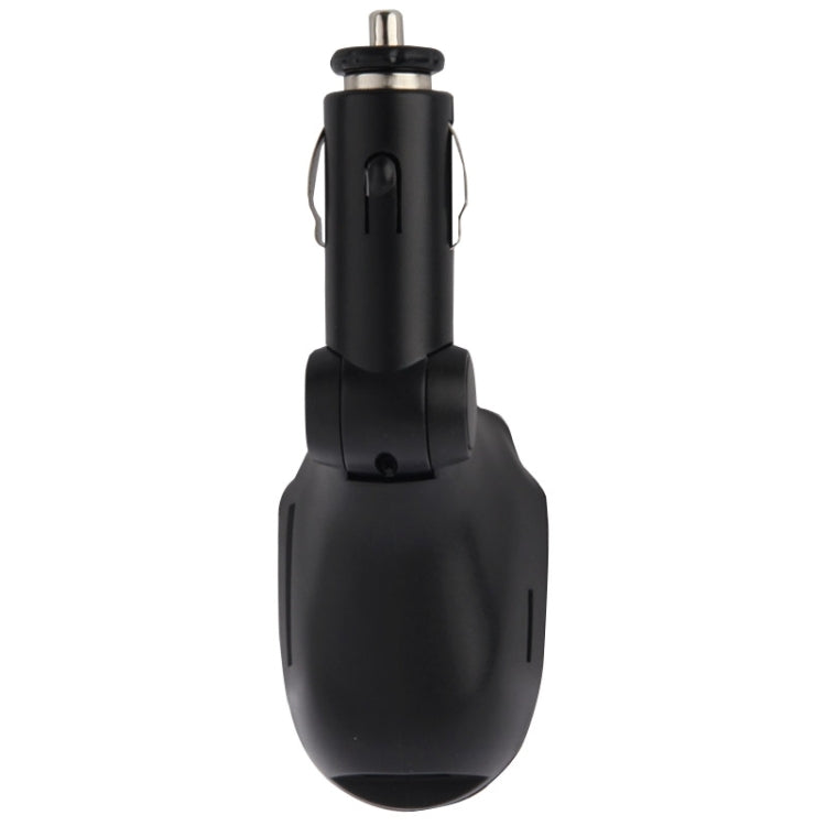 MP3 Player Bluetooth Handsfree FM Transmitter, Support TF / SD Card and USB Port(Black)