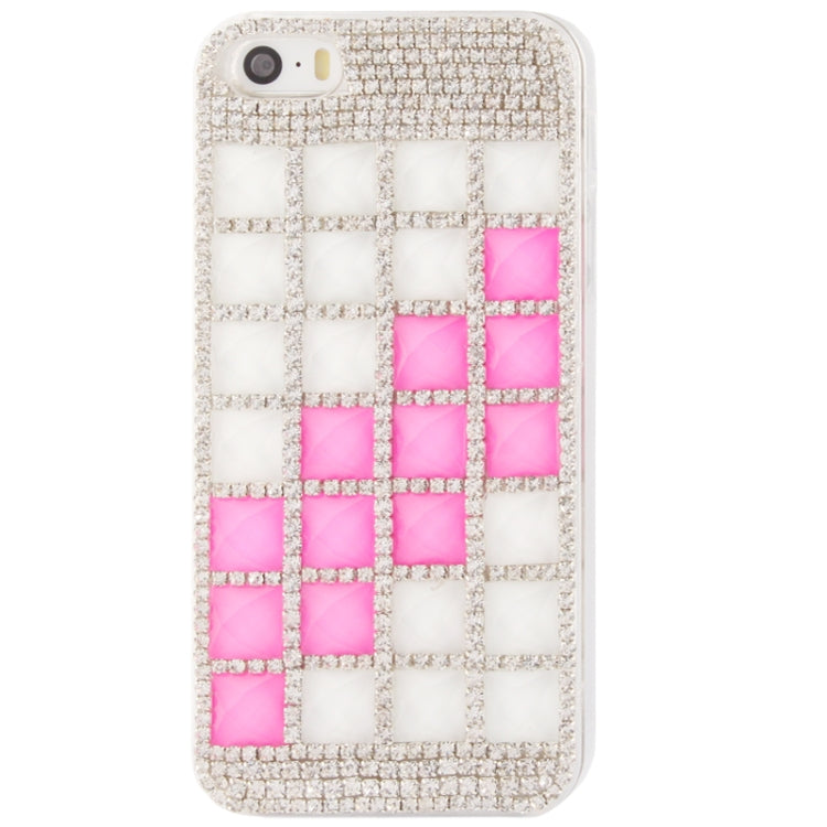 Stair-stepping Style Diamond Encrusted Crystal Case for iPhone 5 & 5s & SE