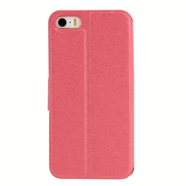 Hairline Texture Bowknot Magnetic Buckle Diamond Horizontal Flip Leather Case with Card Slot & Holder for iPhone 5 & 5s & SE & SE