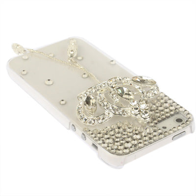 Diamond Series Imperial Crown Style Plastic Case for iPhone 5 & 5s & SE