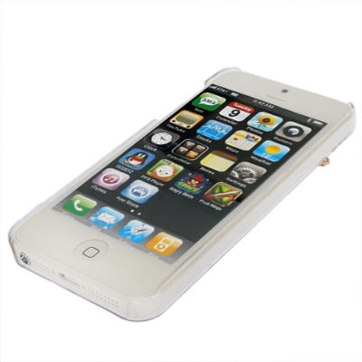 Diamond Series Bow Style Plastic Case for iPhone 5 & 5s & SE