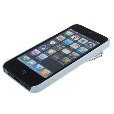 Diamond Series Bow Style Plastic Case for iPhone 5 & 5s & SE (Pink)