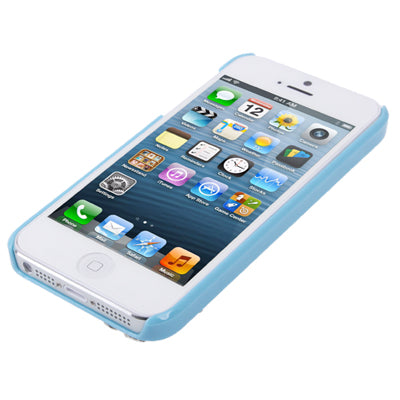 3D Flower Pattern Diamond Encrusted Plastic Case for iPhone 5 & 5s & SE