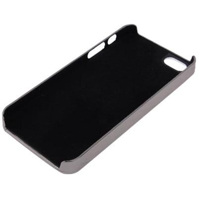 Brushed Metal Style Screens of The Peacock Pattern Diamond Series Metallic + Plastic Protective Case for iPhone 5 & 5s & SE