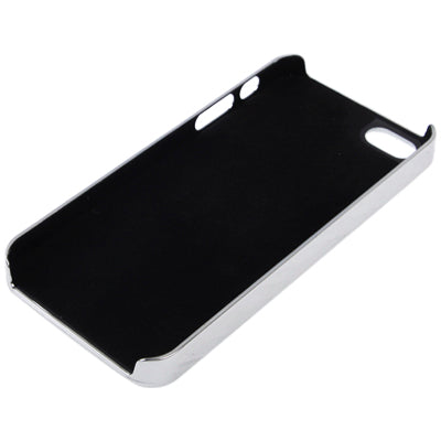 Brushed Metal Style Screens of The Peacock Pattern Diamond Series Metallic + Plastic Protective Case for iPhone 5 & 5s & SE