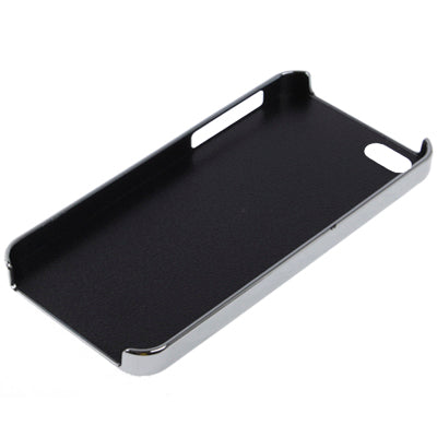3D Diamond Texture Diamond Series Plating Skinning Plastic Protective Case with Metal Skin & Plating Border for iPhone 5 & 5s & SE