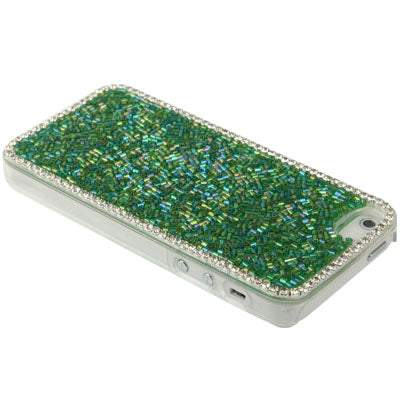 DIY Beaded Pattern Diamond Encrusted Crystal Case for iPhone 5 & 5s & SE