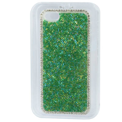 DIY Beaded Pattern Diamond Encrusted Crystal Case for iPhone 5 & 5s & SE