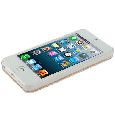 DIY Beaded Pattern Diamond Encrusted Crystal Case for iPhone 5 & 5s & SE