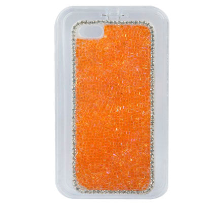 DIY Beaded Pattern Diamond Encrusted Crystal Case for iPhone 5 & 5s & SE