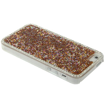 DIY Beaded Pattern Diamond Encrusted Crystal Case for iPhone 5 & 5s & SE