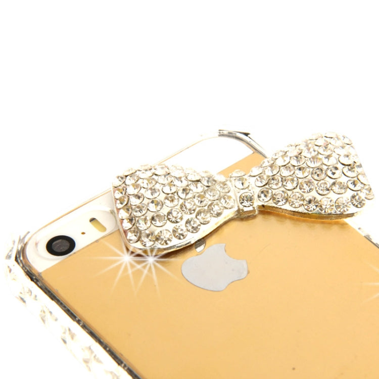 Diamond  Bowknot Encrusted Crystal Case for iPhone 5 & 5s & SE