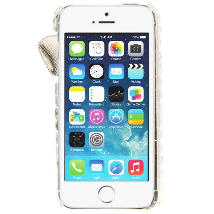 Diamond  Bowknot Encrusted Crystal Case for iPhone 5 & 5s & SE