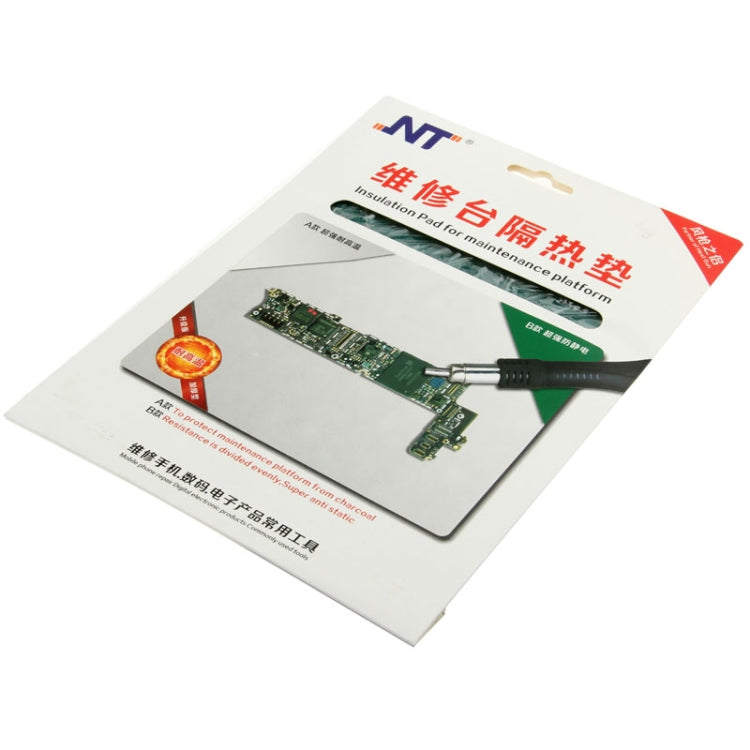 Resistant Electrostatic Maintenance Insulation Pad Silicone Table Mats (B Type)(Green)