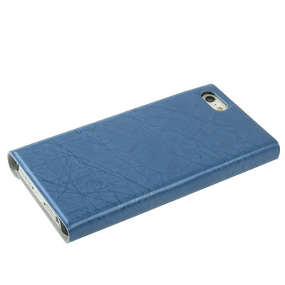 Wallet Style Diamond Encrusted Roots Texture Horizontal Flip Leather Case for iPhone 5 & 5s & SE & SE