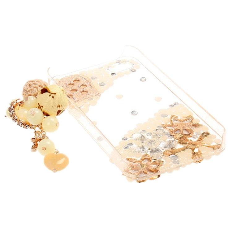 DIY Heart Pattern Diamond Encrusted Crystal Case for iPhone 5 & 5s & SE