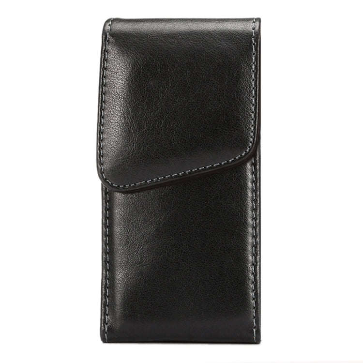 4.0 Inch Universal Lambskin Texture Vertical Flip Leather Case / Waist Bag with Rotatable Back Splint for iPhone 5 & 5s & SE & SE