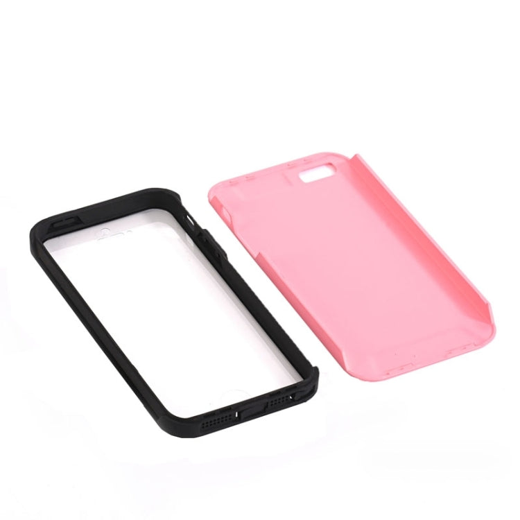 Ultra-thin Shockproof Dustproof Surface Screen Anti-scratch Combination Case for iPhone 5 & 5s & SE